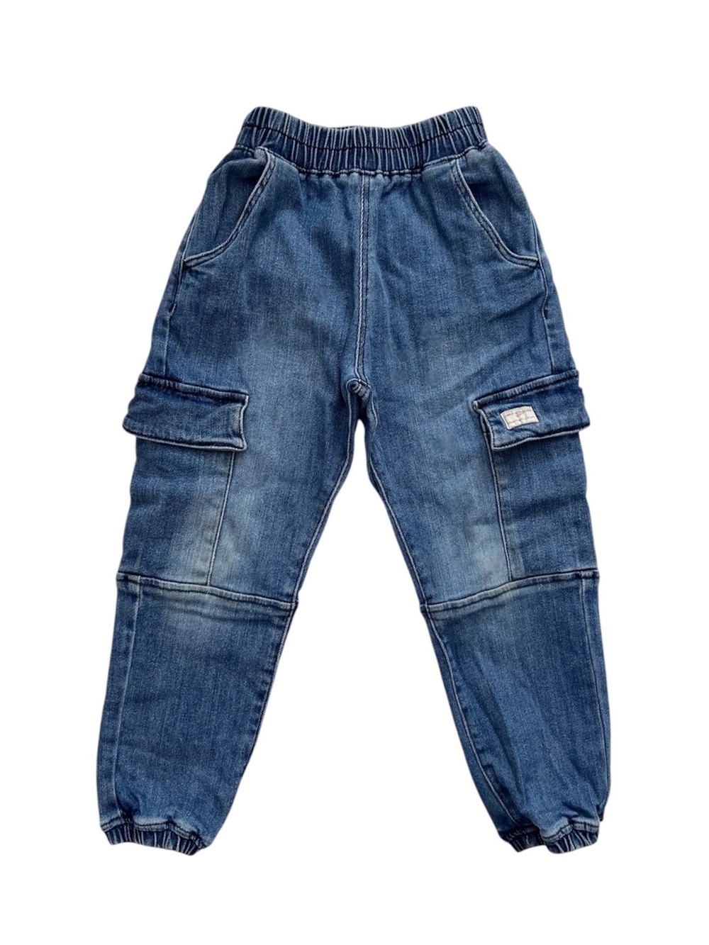 Zara kids size 4-5 denim joggers